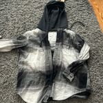 American Eagle Hoodie Flannel Photo 0