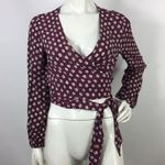 Flynn Skye  Wrap Top Multi-way Convertible Long Sleeve S Photo 5