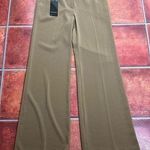 NWT Escada Wide Leg Pants Tan Size 10 Photo 0