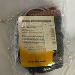 Get Best USB Charging & Heating Rabbit Gloves Winter Open Fingers W/Flap New Pink Photo 2