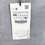 ZARA NEW  Hi-Rise Ankle Length Vintage Skinny Jeans Grey Denim Size 44 US 12 Photo 6