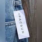 PacSun  Mom Jeans in party Blue NWT Photo 4