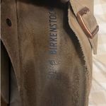 Birkenstock Suede Clogs Boston Leather Photo 1