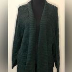 Sonoma  Goods For Life®- Dark green Women's Plush Cardigan‎ Size XL Photo 1