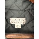 Joan Rivers Women’s Size 2X Black Puffer Vest Photo 3