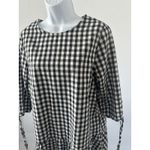 New Look Women's Black and White Buffalo Plain Drop Waist Tunic by , Sz: 8, (b43) Photo 2