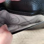 Brighton  Black Leather Mini Chain Strap Crossbody Evening Purse Silver‎ Buckle Photo 10