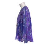 Bob Mackie  Wearable Art purple 2 pc. Blouse Photo 5