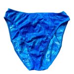Size L//Vintage 90s Blue Sparkle Bikini Swimsuit Size L Photo 2