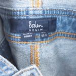 Boden Denim Women's US 2 Blue Jean Overalls Cropped Cuffed Straight Leg Photo 4