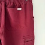 FIGS  Scrub Pants Maroon Photo 4