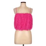 Sunday in Brooklyn  Fringe Cami Hot Pink size L Photo 1