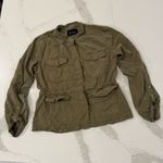 Sanctuary  SnapFront Safari Cargo Jacket Womens Medium ArmyGreen Military Utility Photo 1