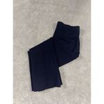 Betabrand  Classic Dress Pant Yoga‎ Pant Navy Blue Bootcut Size: PM Photo 2