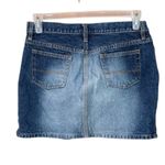 Arizona Jeans Arizona Jean Co Jr Denim Jean Skirt Mini Casual 5 Pocket Zip Blue Short Size 9 Photo 2