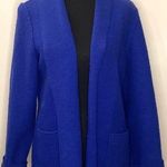 Chico's - Royal Blue Open-Front Outer Jacket Size 0 Photo 0