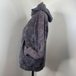 Lululemon Women's 6 Black Gray Camo Scuba Training Yoga Pullover Hoodie Sweater Photo 3