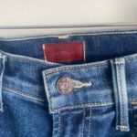 NWT MOTHER The Hustler Ankle Fray Flared Jeans in Night Clubbing High Rise 24 Blue Photo 3