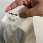 Helmut Lang  off white midi drape skirt size p/XS Photo 5