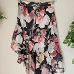 MISA Los Angeles MISA Set Franka Ruffle Asymmetrical Slit Skirt + Top in Flora Tropical Mix XS Photo 5