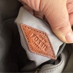 Fossil Amelia gray cream black Colorblock crossbody purse Photo 6