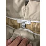 New! Eudon Choi Paperbag Wide‎ Leg Vegan Leather Pants sz 2 Tan Photo 6