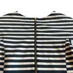 J.Crew Black White Stripe T-Shirt Dress Sheath Comfy Cotton Stretch Size Small Photo 6