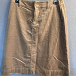 Eddie Bauer Skirt Womens 2p Tan Corduroy Vintage Pockets Mini Stretch Pencil Photo 0