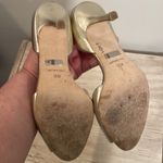 Badgley Mischka Lacie Peep Toe Metallic Heels Photo 10