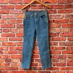Rag and Bone Medium Wash Blue Broken Mara Vintage Cigarette Jeans Photo 3