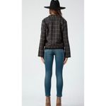 ✨LUCCA LOOKING OUT THE WINDOW MOTO SZ MEDIUM JACKET✨ Black Photo 4