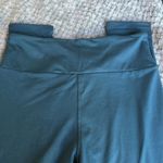 LuLaRoe  Soft Butter Teal Leggings Yoga Band Waist One Size EUC #6972 Photo 2