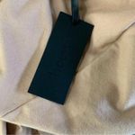 H:ours Revolve Dress H Hours Small Tan Short Sleeve Bodycon Sexy Chic Trendy Photo 6