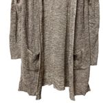 Sonoma Women's Sweater Goods for life Size L Brown Hoodie Open Cardigan Photo 3