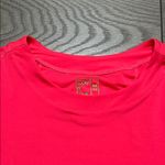 Lucky in Love LUV Hype Long Sleeve Tennis Top Coral Crush Pink Size XS/S Photo 7
