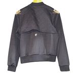 NWT Zyia Active Mesh Primo Activity Jacket Women Med Black Zip Pockets Stretch Photo 2