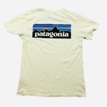 Patagonia Pastel Yellow TShirt Lightweight Hiking S Photo 0