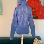 Nike  Livestrong full Zip Blue therma fit fleece jacket hooded Women's Size Small Photo 5