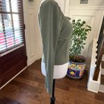 Lush Clothing Lush NWOT Olive Green Ribbed Women's Square Neck Long Sleeve Top Photo 2