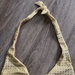 🦋4/$25 Gold Bikini Top Size Small Photo 5