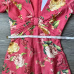 NEW EVER NEW LINEN BLEND Cartier Linen Midi Dress Pink Size 0 Photo 13