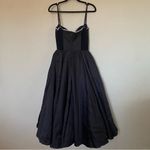 House Of CB ‎ 'Mademoiselle' Black Satin Tulle Midi Dress NWOT size XS Photo 5