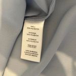 Karl Lagerfeld  Paris Women’s Ruffle Tie-Neck Blouse – Blue – Size Medium Photo 3