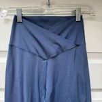 Aerie  High Waisted Crossover Flare Legging in Blue, size Medium Photo 2