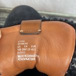 Coach Black City Hiker G1354 Platform Lace Up Suede Shearling Ankle Boots 10 Photo 6