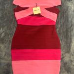 superdown  Pink Bandage Dress Photo 1