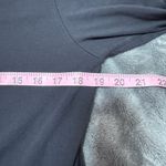 Soft Surroundings  Women's Long Sleeve Isabel Pima Shirt Top Black Medium Photo 4