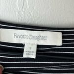 Favorite Daughter Day to Night Stripe keyhole Dress black small Photo 10