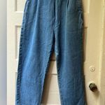 Vintage 90s dazy low rise velcro tab front zip fly blue wash denim jeans small Size 4 Photo 0