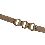 J.Crew Italian Leather Beige/Tan Belt, Sz S Photo 13